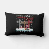 フラミンゴ・ギフト |人々は真剣にフラミンゴするべきである ランバークッション (裏面)