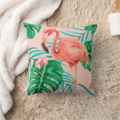 フラミンゴ クッション (ブランケット)