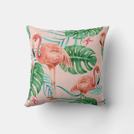 フラミンゴ クッション (裏面)