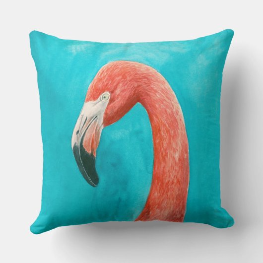 フラミンゴ クッション (裏面)