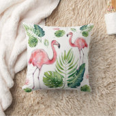 フラミンゴ クッション (ブランケット)
