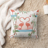 フラミンゴ クッション (ブランケット)