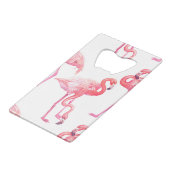 フラミンゴ クレジットカード栓抜き (正面アングル)