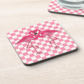 フラミンゴ コースター (左側)