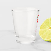 フラミンゴ ショットグラス (左)