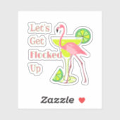 フラミンゴ シール (シート)