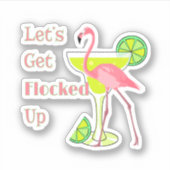 フラミンゴ シール (正面)