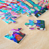 フラミンゴ ジグソーパズル (側面)