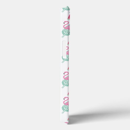 フラミンゴ&スイカパステルパターン Case-Mate iPhoneケース (裏面 / 右)