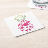 フラミンゴ ストーン コースター| ラバー ストーン コースター (アングル)