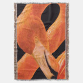 フラミンゴ スローブランケット (正面縦)