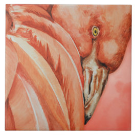 フラミンゴ タイル