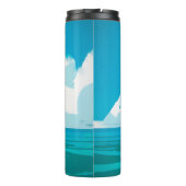 フラミンゴ タンブラー (裏面)