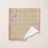 フラミンゴ・ダンス バスタオルセット (ウォッシュタオル)