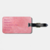 フラミンゴ・ダンス ラゲッジタグ (裏面横)