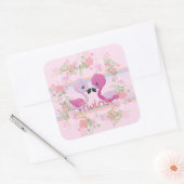 フラミンゴ・ツインズへ|過去記事 スクエアシール (封筒)