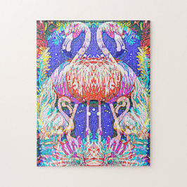 フラミンゴ・デュエット ジグソーパズル