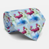 フラミンゴ ネクタイ (ロール)