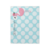 フラミンゴ ノートパッド (回転)