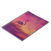 フラミンゴ ノートブック (左側)