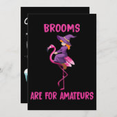 フラミンゴ | ハロウィン衣装 フラミンゴウィーン 招待状 (正面/裏面)