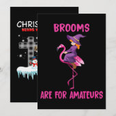 フラミンゴ |ハロウィーンの衣装 セーブザデート (正面/裏面)