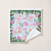 フラミンゴ バスタオルセット (ウォッシュタオル)