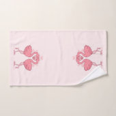 フラミンゴ バスタオルセット (ハンドタオル)