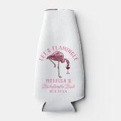 フラミンゴ・バチェロレッテ・ウィークエンド・パーティー ボトルクーラー (正面)