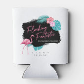 フラミンゴ・バチェロレッテ・パーティー最高 V2 ID930 缶クーラー (裏面)