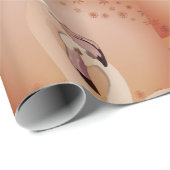 フラミンゴ・バード・クリスマス ラッピングペーパー (ロールコーナー)