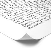 フラミンゴ・パラソル ポスター (角)