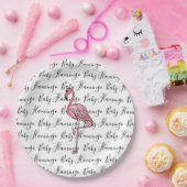 フラミンゴ |ピンクのフラミンゴ、ピンクの熱帯鳥 ペーパープレート (パーティー)