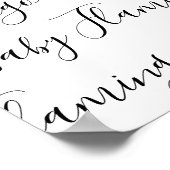 フラミンゴ |ピンクのフラミンゴ、ピンクの熱帯鳥 ポスター (角)