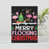 フラミンゴ |フラミンゴノエルハッツ踊りオンスノー シーズンカード (スタンド正面)