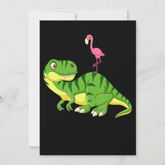 フラミンゴ フラミンゴ恐竜の恋人 セーブザデート (正面)