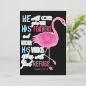 フラミンゴ |フラミンゴ・クリスチャン・プサルム91聖書の一節 シーズンカード (スタンド正面)