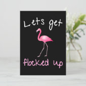 フラミンゴ|フラミンゴ-羽化しよう 招待状 (スタンド正面)