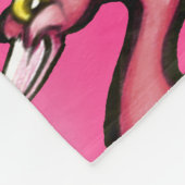 フラミンゴ フリースブランケット (角)