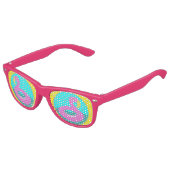 フラミンゴ フロート ビーチ ラバー サマー プール パーティー キッズサングラス (アングル)