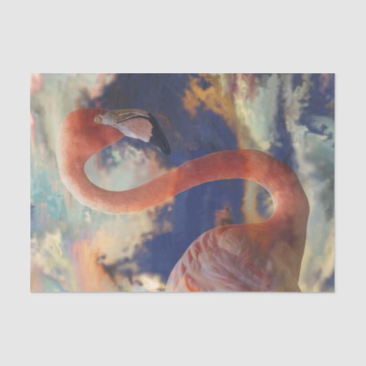 フラミンゴ・ブリーズ・デコパージュ 薄葉紙 (正面)