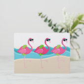 フラミンゴ プール / ビーチ パーティー - SRF 招待状 (スタンド正面)