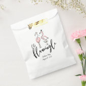 フラミンゴ ホワイト フェイバーバッグを楽しもう フェイバーバッグ (封をした状態)