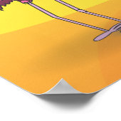 フラミンゴ ポスター (角)