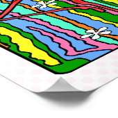 フラミンゴ ポスター (角)