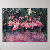 フラミンゴ🦩 ポスター (正面)