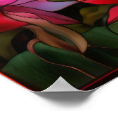 フラミンゴ ポスター (角)