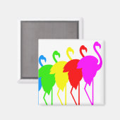 フラミンゴ マグネット (正面/裏面)