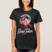 フラミンゴ・ムーン・バイブス | Sleep Token インスパイアアート Tシャツ (正面)