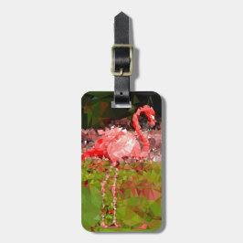 フラミンゴ ラゲッジタグ